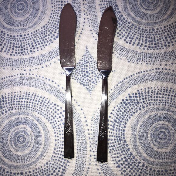 Vintage Wm A Rogers Grille King Arthur Pattern Silverplate Flatware 36 Pcs - Picture 7 of 11